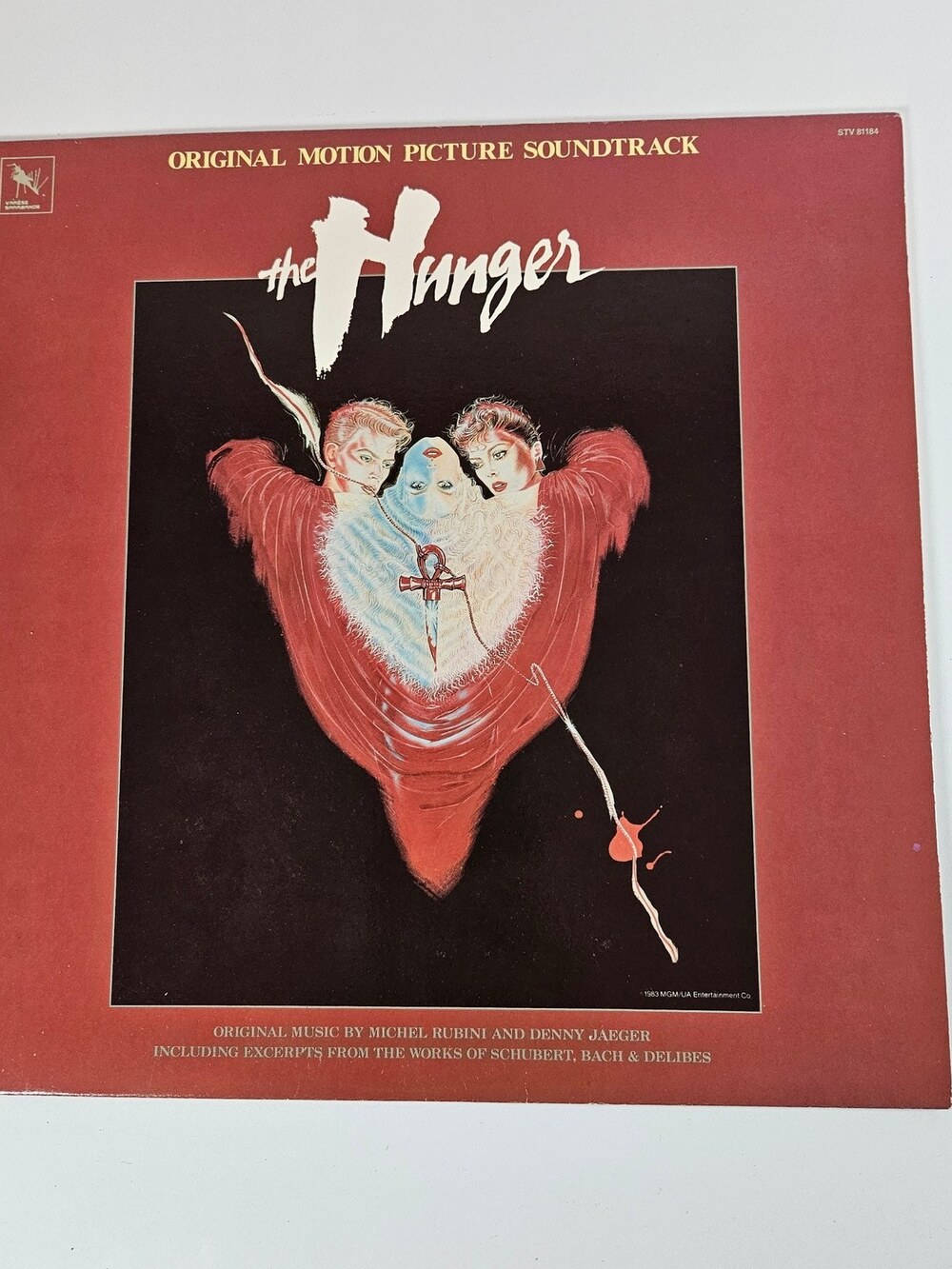 The Hunger Original Motion Picture Soundtrack Vinyl LP Record 1983